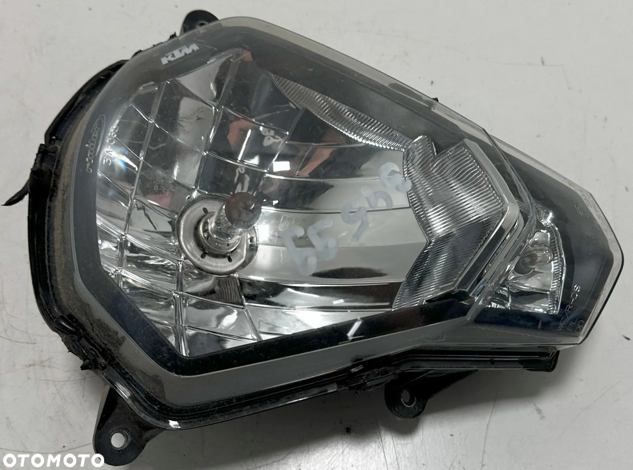 KTM Duke 125 Reflektor Lampa Przód Przednia - 4