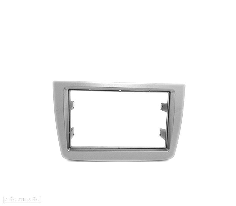 MOLDURA ADAPTADOR CINZA PARA RADIO 2-DIN ALFA ROMEO MITO - 2