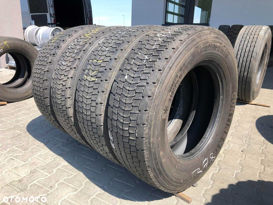 315/70R22.5 Opony CONTINENTAL HDW2 Scandinavia Napęd HDW 2 - 4