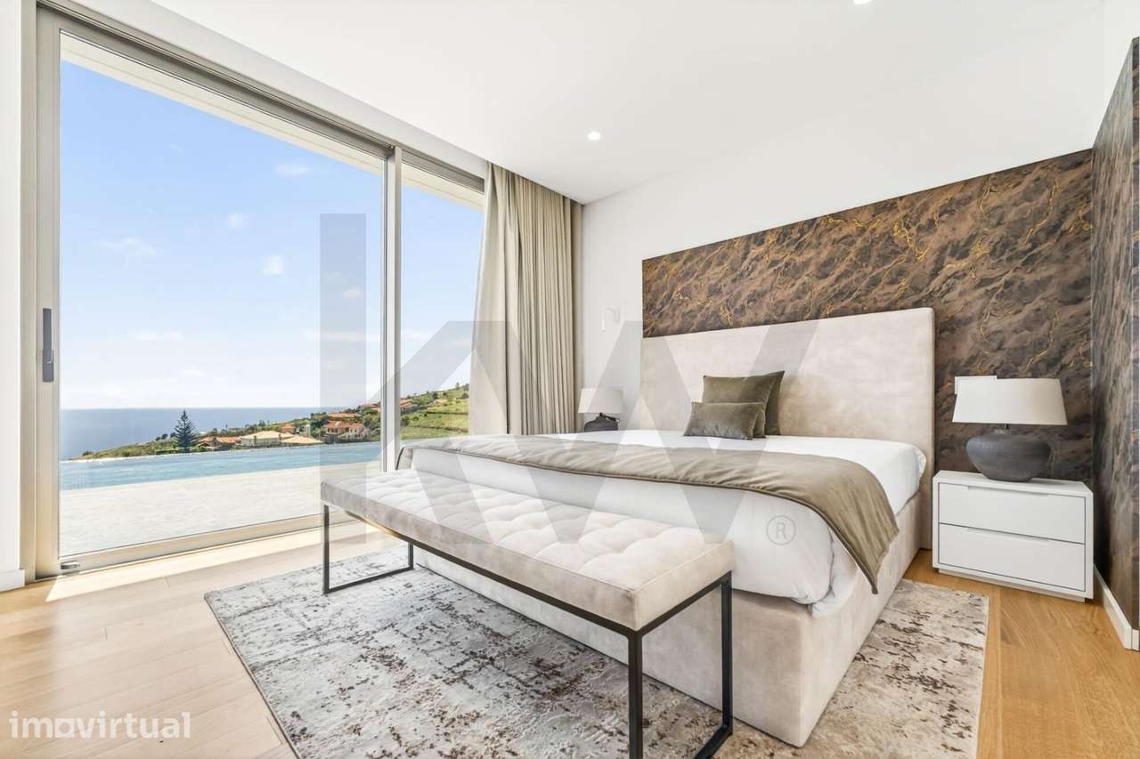 Moradia T4 de Luxo com Piscina, Jacuzzi, ginásio e Vista Mar | Calheta - Grande imagem: 4/60