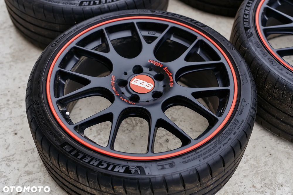 Koła Felgi BBS CH-R Nurburgring Edition 8,5x19 ET48 5x112 + opony Michelin Pilot Sport 4S - 2