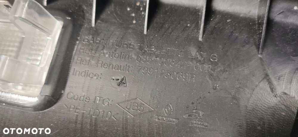 KR MOCOWANIE PÓŁKI MEGANE IV H/B KPL 2 SZT - 4