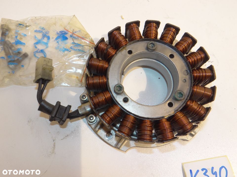 Kawasaki VN 1500 Vulcan 04r uzwojenie prądnicy alternatora K340 - 2