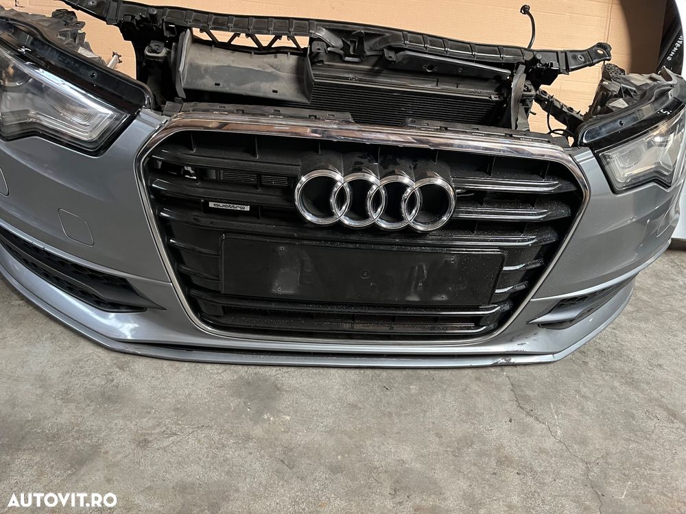Fața completă audi A6 C7 S-Line 3.0 tdi 2013 - 12