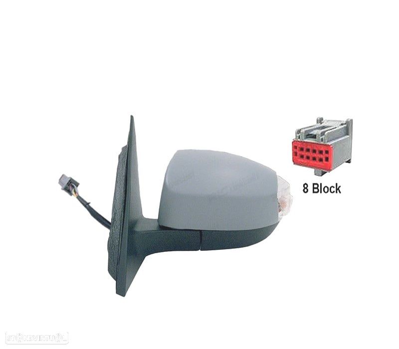 ESPELHO COMPLETO LADO ESQUERDO FORD S-MAX 06-14 - 1