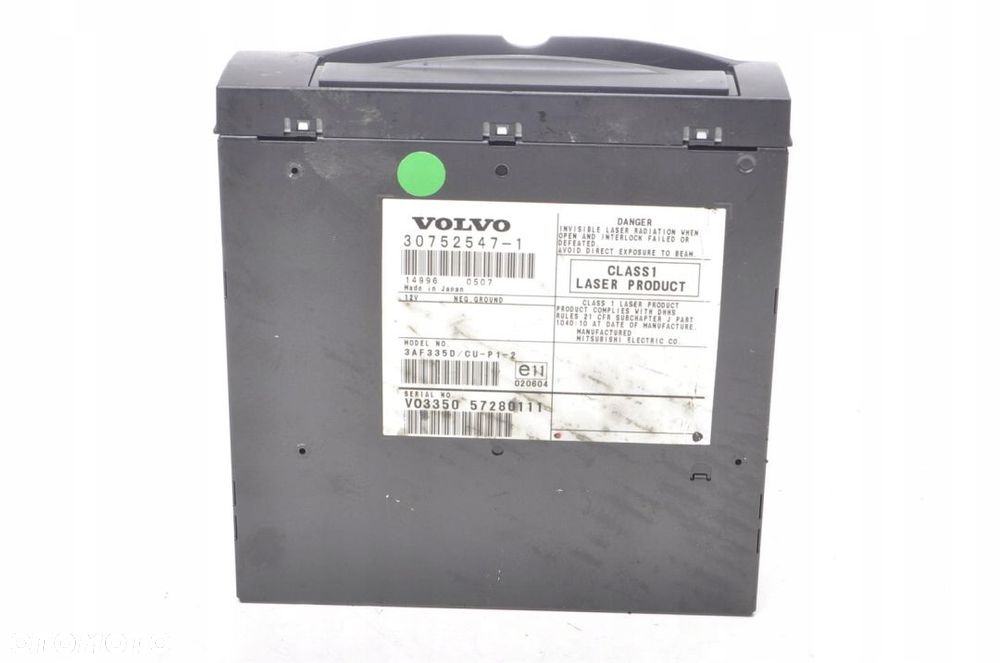 VOLVO C30 S40 V50 CZYTNIK PŁYT NAWIGACJI 30752547 - 3