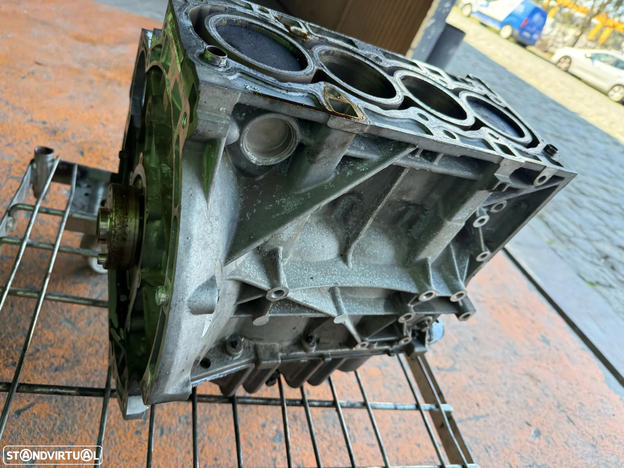 Bloco Do Motor Ford Fiesta VI 1.25i Ref: SNJC - 3