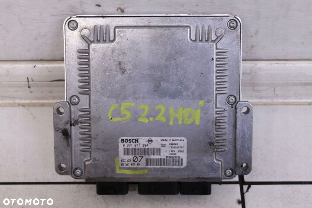 KOMPUTER STEROWNIK SILNIKA CITROEN C5 2.2 HDI - 1