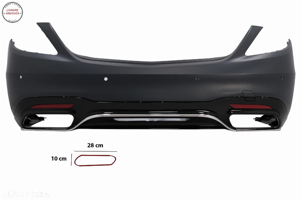 Bara Spate Mercedes S-Class W222 Facelift (07.2017-08.2020) Sedan- livrare gratuita - 2