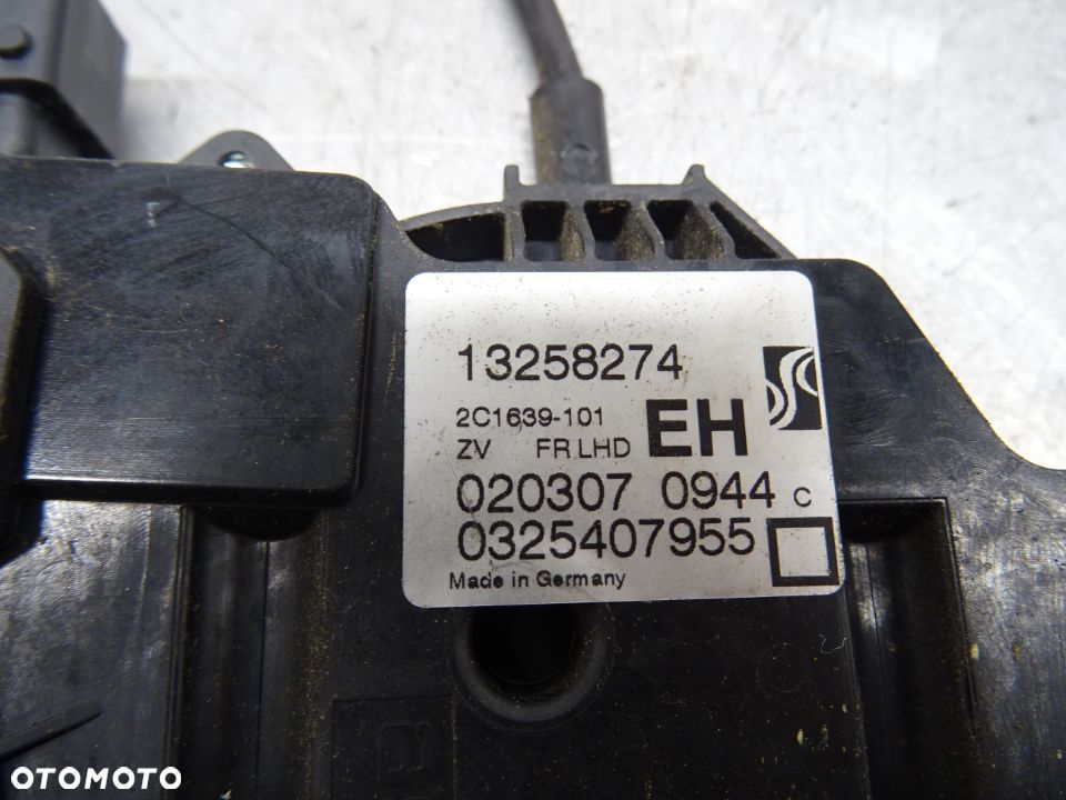 OPEL CORSA D HB 5D 06-10 ZAMEK DRZWI PRAWY PRZÓD PRAWY LEWY TYŁ - 3