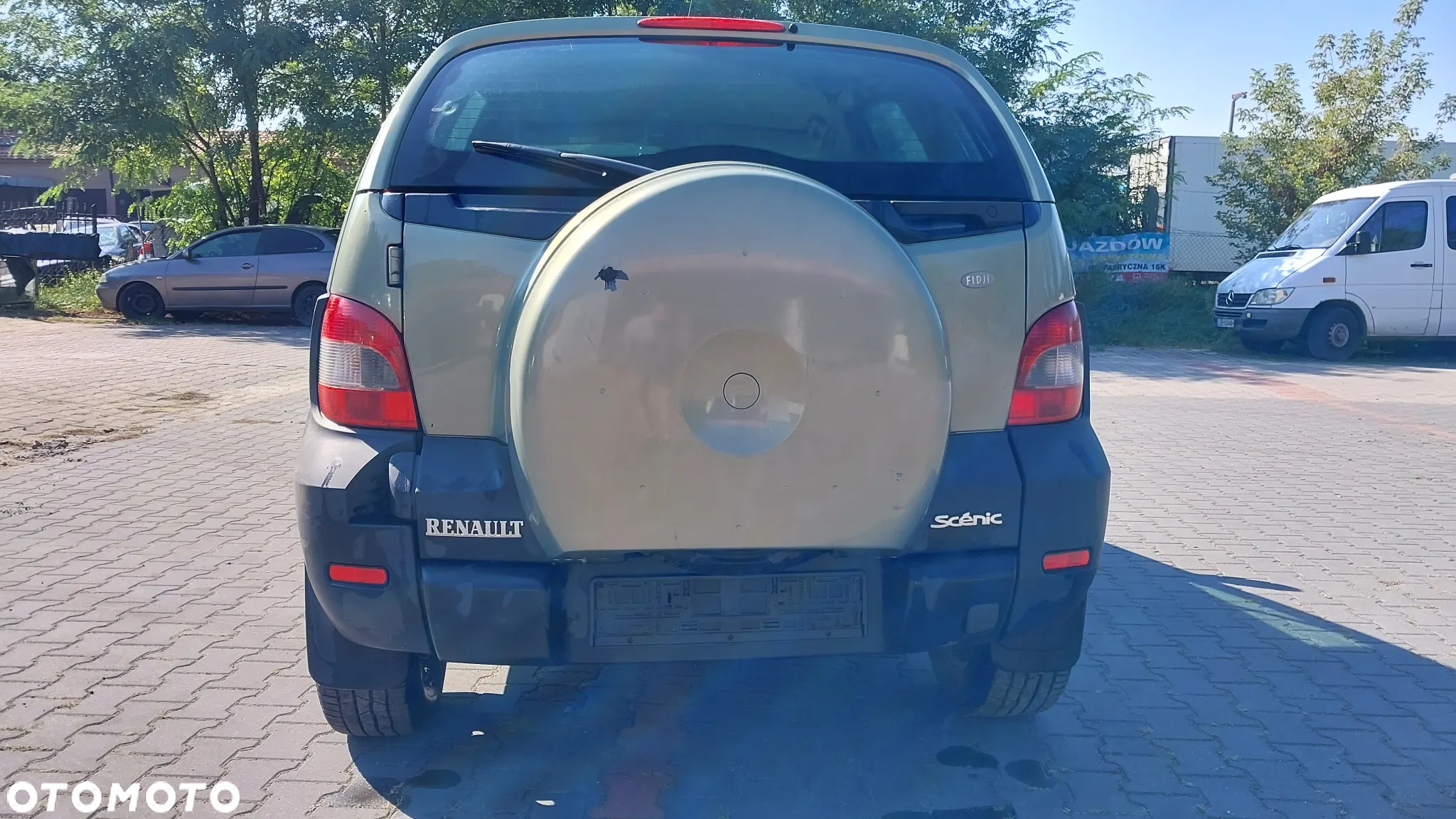 Renault Scenic RX4 silnik 2.0 16v F4R drzwi maska zderzak NV191 maglownica dyfer półoś sanki cewka fotel skóra fotele skórzane boczki podłokietnik przepustnica wachacz WSZYSTKIE CZĘŚCI - 8