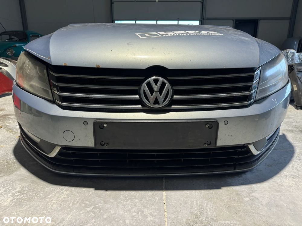 PRZÓD KOMPLETNY ZDERZAK PDC MASKA PAS REFLEKTOR VW PASSAT B7 - 2