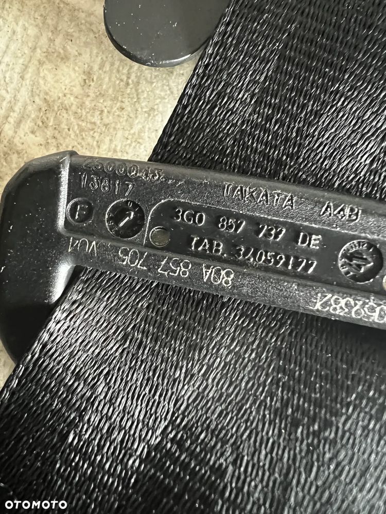 SQ5 Q5 80A PAS PASY BEZPIECZEŃSTWA LEWY PRAWY PRZÓD LEWY PRAWY TYŁ 80A857706 80A857705 80A857805B 80A857806B - 3