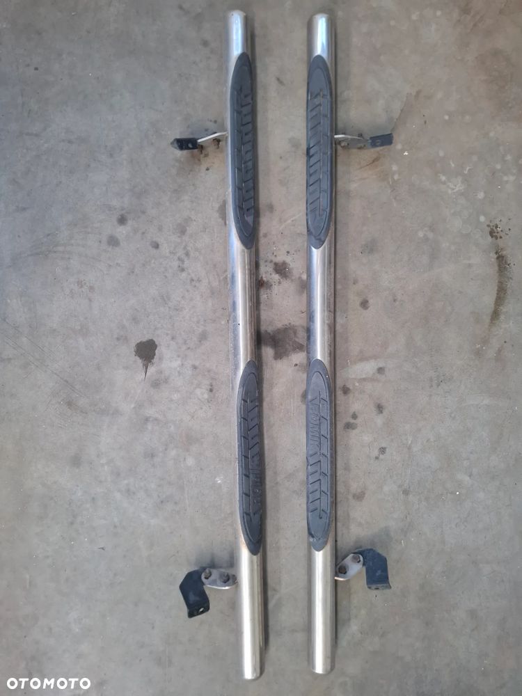 MERCEDES ML W164 PROGI METALOWE ORUROWANIE BOCZNE - 1