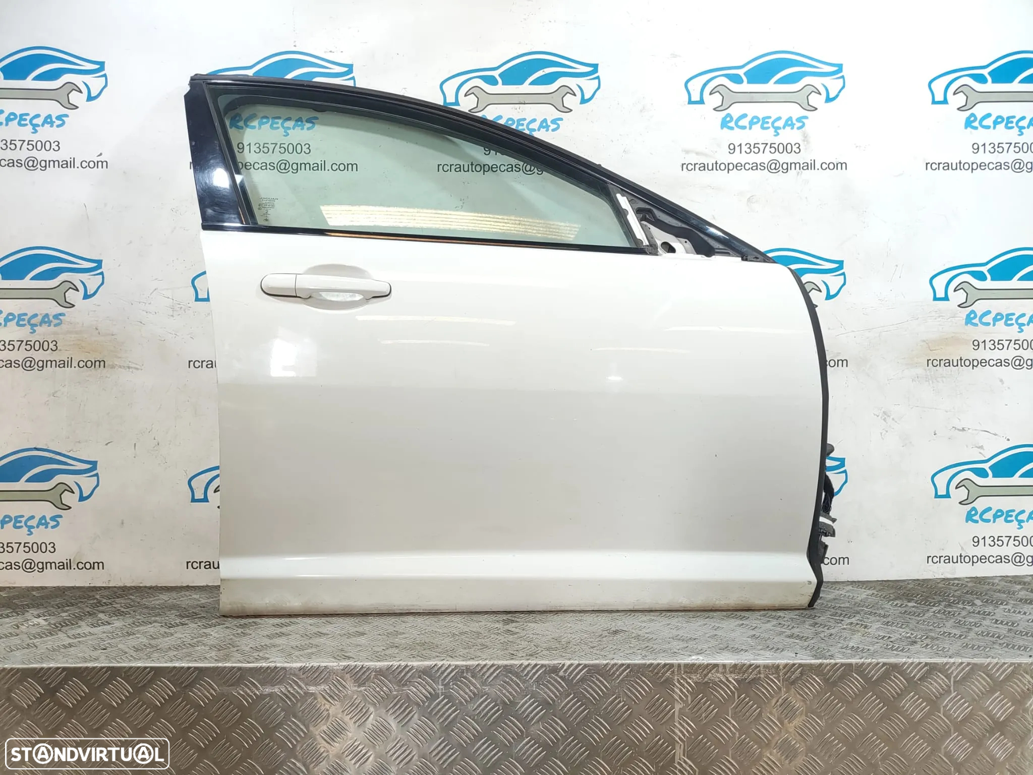 Porta Frente Direita JAGUAR XF 1 MK1 X250 Fecho Elevador Motor Puxador Vidro - 2