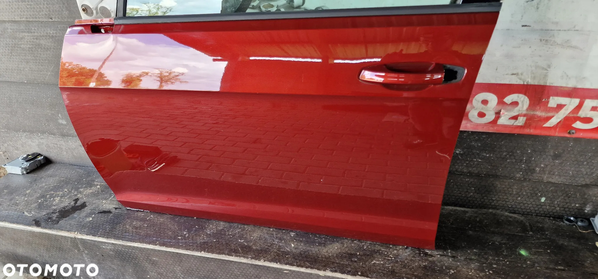 DRZWI LEWY PRZÓD KOMPLETNE VW GOLF VII Kombi Lift LA3R - 4