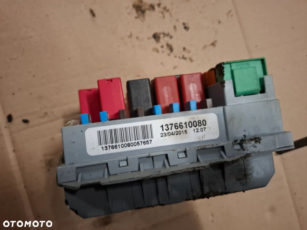 DUCATO III 2.3 JTD EURO 5 15 rok SKRZYNKA BEZPIECZNIKÓW 1376610080 - 3