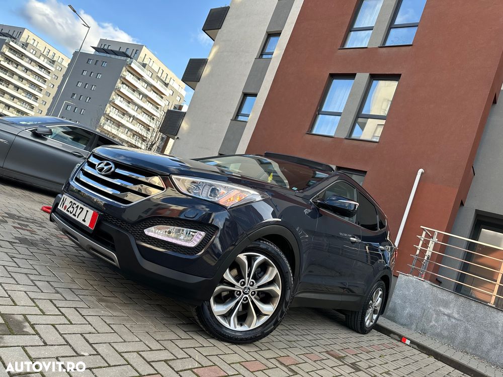Hyundai Santa Fe blue 2.0 CRDI 4WD Premium - 1
