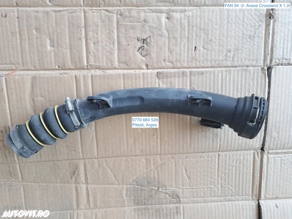 Furtun conducta tub intercooler Original Opel Crossland x Grandland X peugeot 308 3008 208 5008 - 1