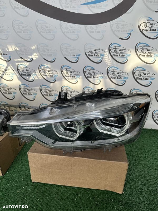 Far stanga dreapta Bmw seria 3 F30 F31 facelift lci full led - 4
