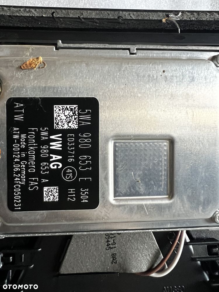 SZYBA CZOŁOWA PRZEDNIA AUDI A3 8Y0 SENSOR KAMERA 2024R ORYGINAŁ 8Y0845099F 5WA980653E - 5