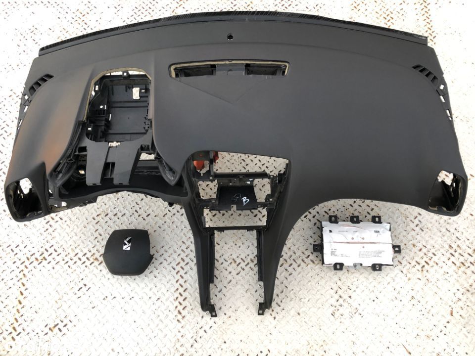 CITROEN DS5 DESKA KONSOLA KOKPIT PULPIT PÓŁKA PARAPET PODUSZKI AIRBAG FOTELA KURTYNA naprawa Raz2 !! - 1
