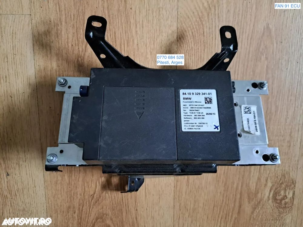 Unitate control ECU Modul TCB 01 Bluetooth original BMW Seria F 1 2 3 4 5 6 7 X1 X3 X4 X5 X6