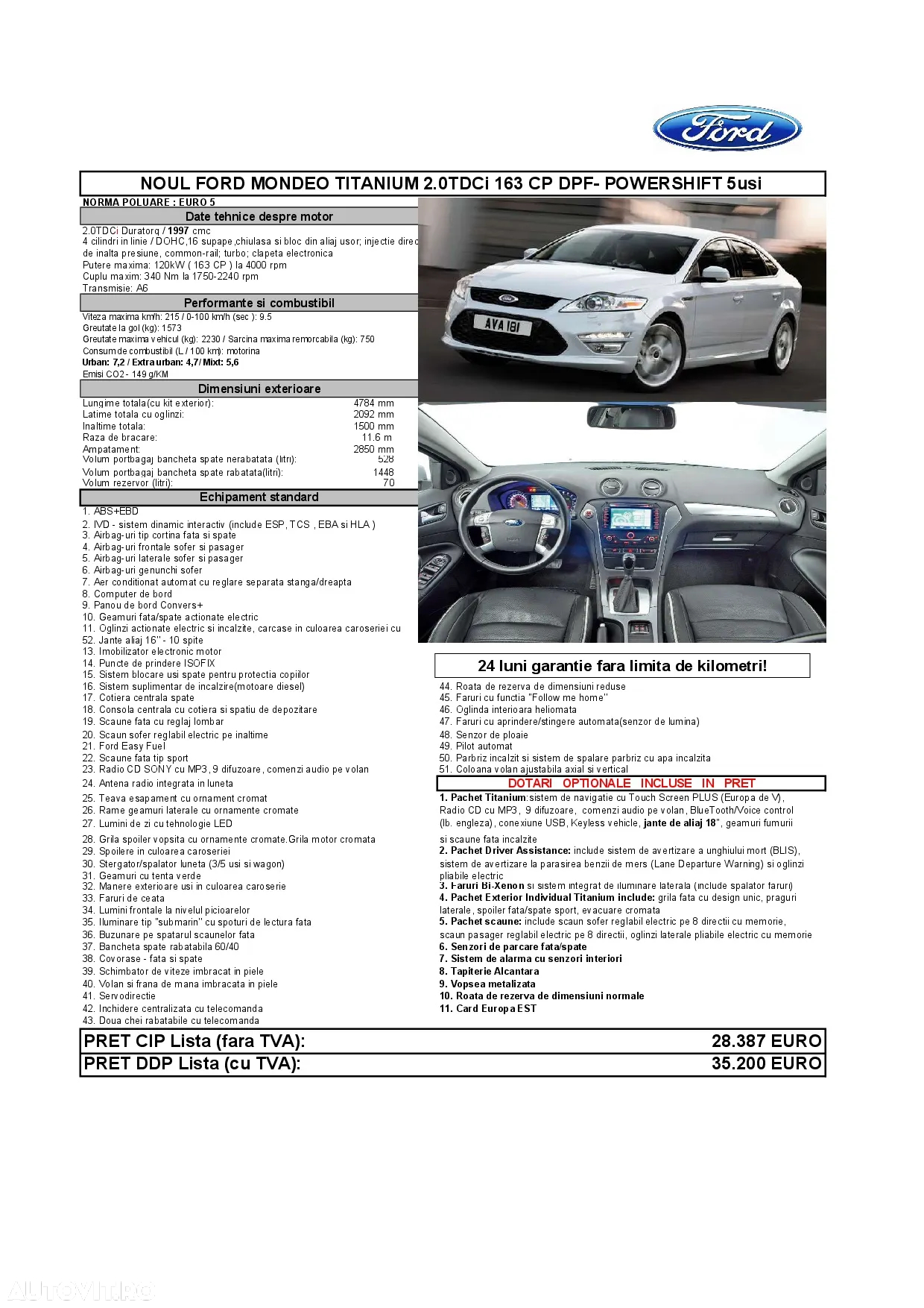 Ford Mondeo 2.0 TDCi Powershift Business Class - 22