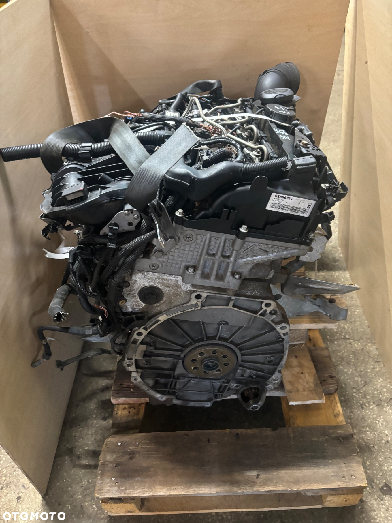 Silnik kompletny slupek N47D20C n47 1 2.0D BMW e90 E91 - 8