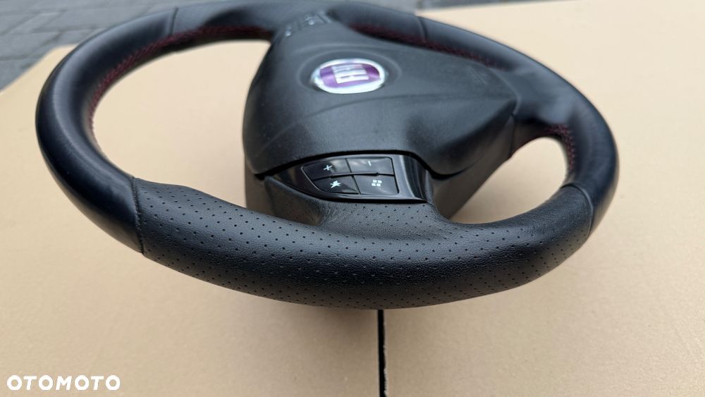 Kierownica Fiat Bravo skóra 2007-2014 Multi multifunkcja airbag - 12