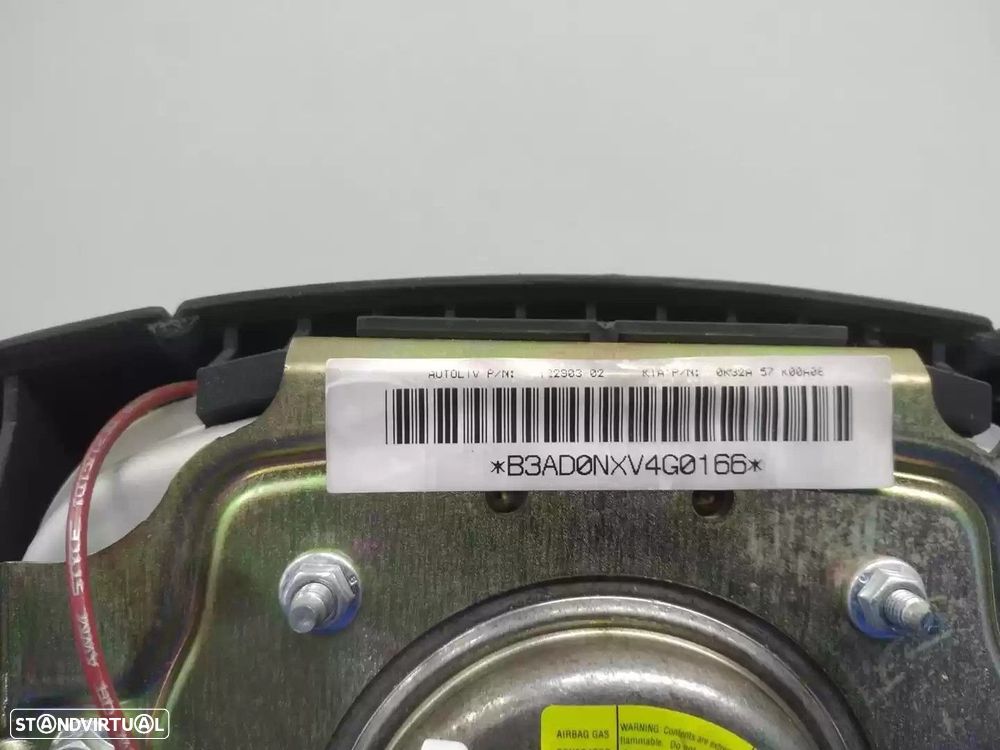 AIRBAG FRONTAL ESQUERDO KIA RIO BREAK FAMILIAR 2003 -0K32A57K00A08 - 3