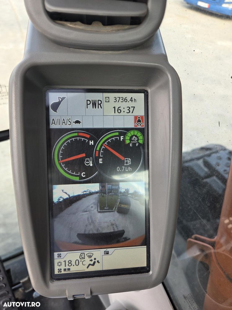 Hitachi ZX135US-6, 16t,2019, 3.736h, ROTIRE IN GABARIT, LAMA, 2 inst hidr pe brate, PADURI NOI, consum mediu 9,5l/h, Gresare automata, CUPLA RAPIDA +CUPE EXCARE+Cupa taluz, latime 2,5m, Camere spate si laterale, posibil leasing 3 ani, PROMOTIE 86.900 EUR+Tva - 25