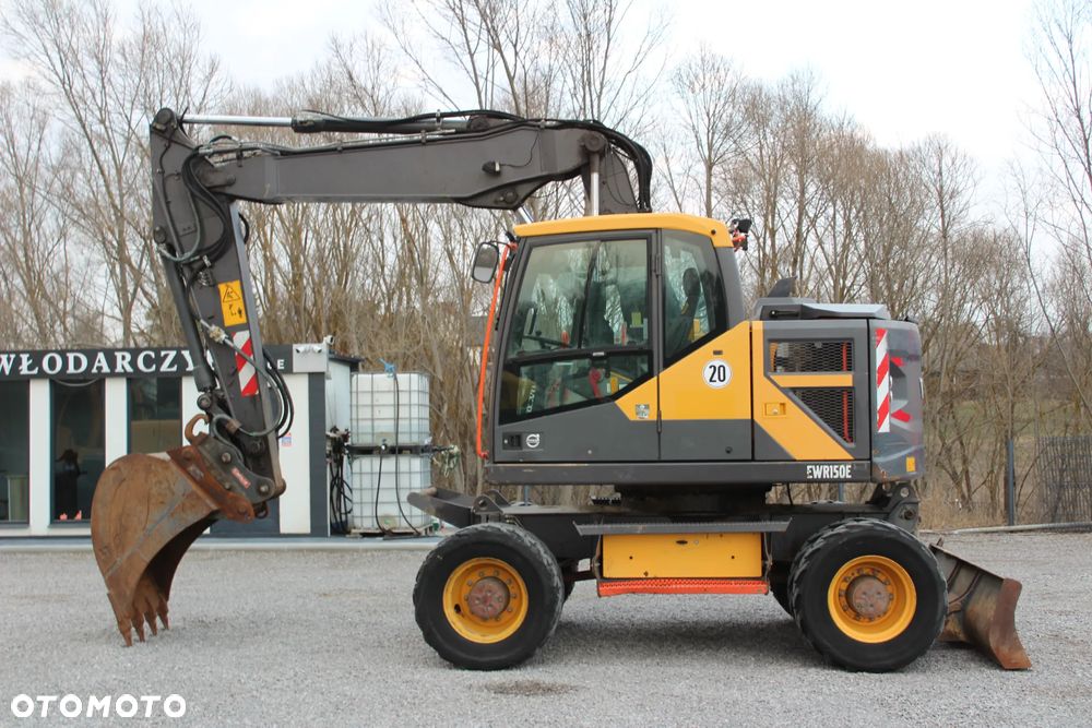 Volvo EWR150E Sprowadzona Szybkozłącze OilQuick