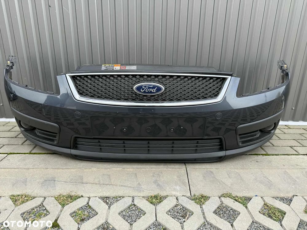 Ford C-Max Mk1 Zderzak Przód Przedni Kompletny Halogeny 4xPDC Kolor: K1 03-07 - 1