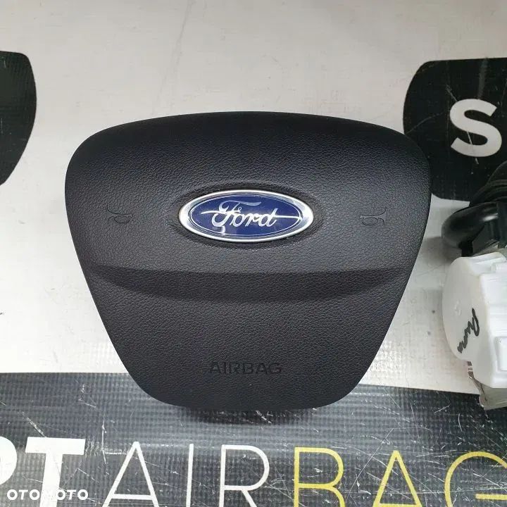 FORD FIESTA MK8 DESKA ROZDZIELCZA KONSOLA KOKPIT PULPIT PODUSZKI AIRBAG AIR BAG PASY KIT SET - 8