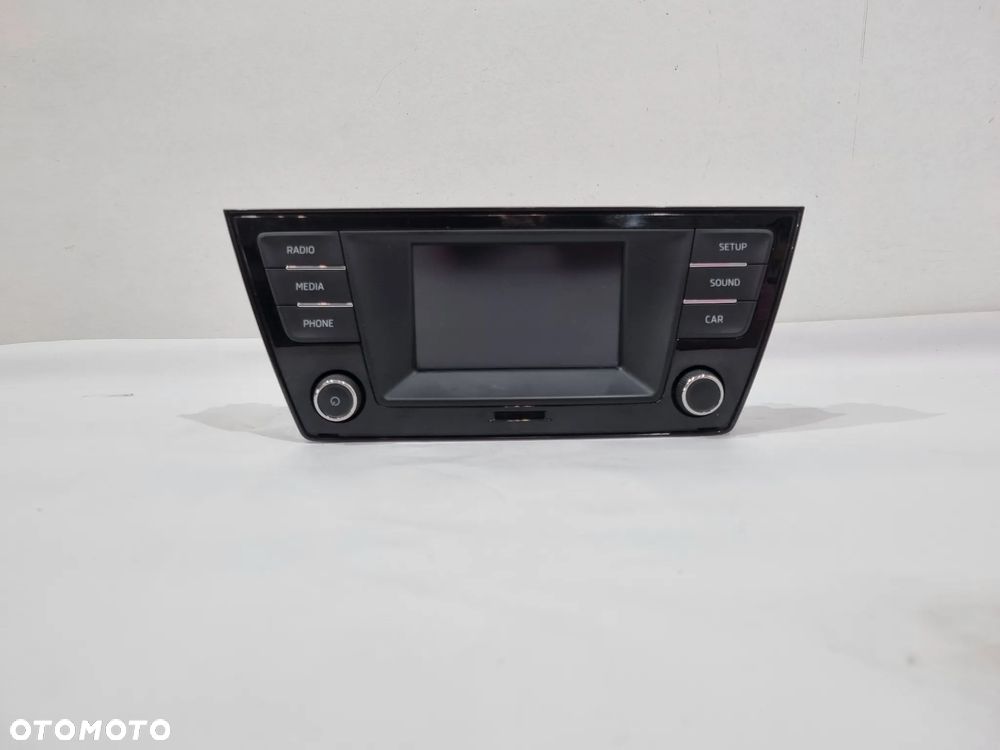 SKODA FABIA III RADIO WYŚWIETLACZ 6V0035871 - 2