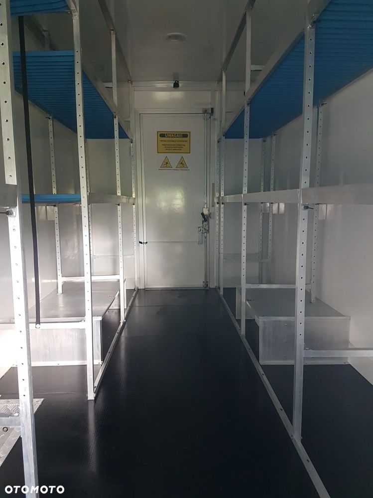 Iveco DAILY KONTENER NISKOPODŁOGOWY 4,44x2,23x2,43 SKLEP FOODTRUCK BAR KLIMA KONIOWÓZ KAMPER - 18