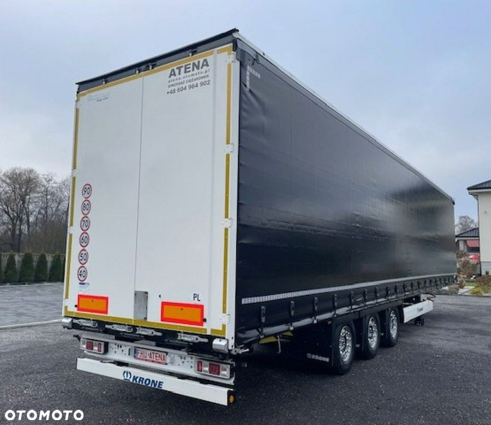 Krone Firana Mega, Oś podnoszona, Dach podnoszony - 9