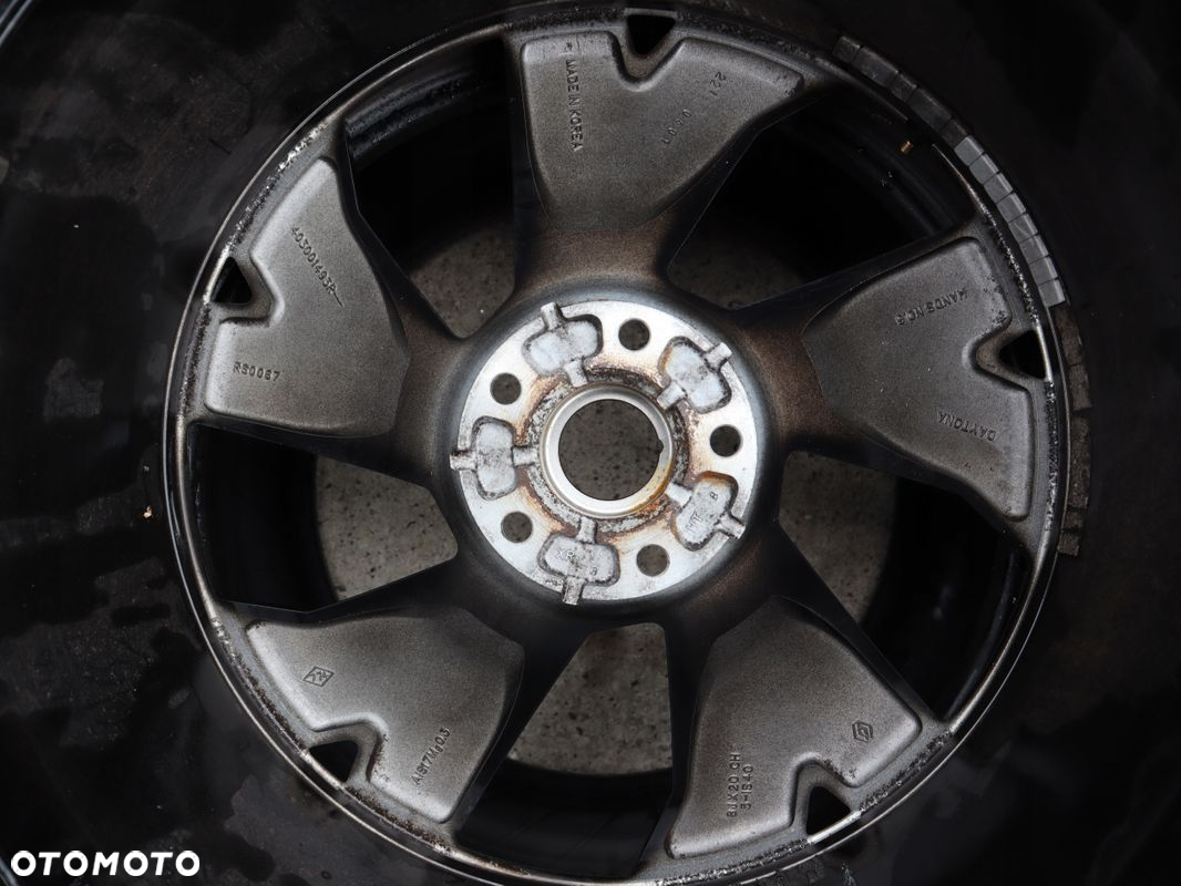 Felga aluminiowa Renault OE Daytona/ Alpine 8.0" x 20" 5x114.3 ET 40 - 3