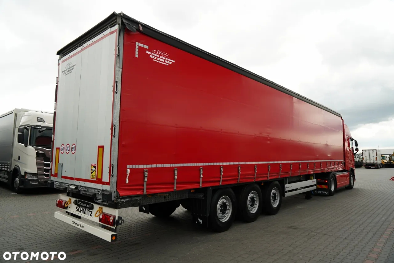 Volvo FH 500 / I-SAVE / XXL  / KLIMA POSTOJOWA  / NOWY MODEL / OPONY 100 % / + SCHMITZ FIRANKA STANDARD / PODNOSZONA OŚ / DACH PODNOSZONY / 2022 ROK  / PO ZŁOTYM KONTRAKCIE SERWISOWYM - 5