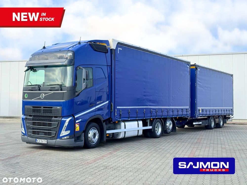 Volvo FH 460 / ZESTAW TANDEM 120M3 / PRZEJAZDOWY / SALON PL - 1