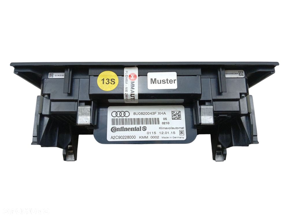 PANEL KLIMATYZACJI AUDI Q3 I 8U LIFT (2014-2018) 2.0 TDI 150KM 8U0820043F - 5