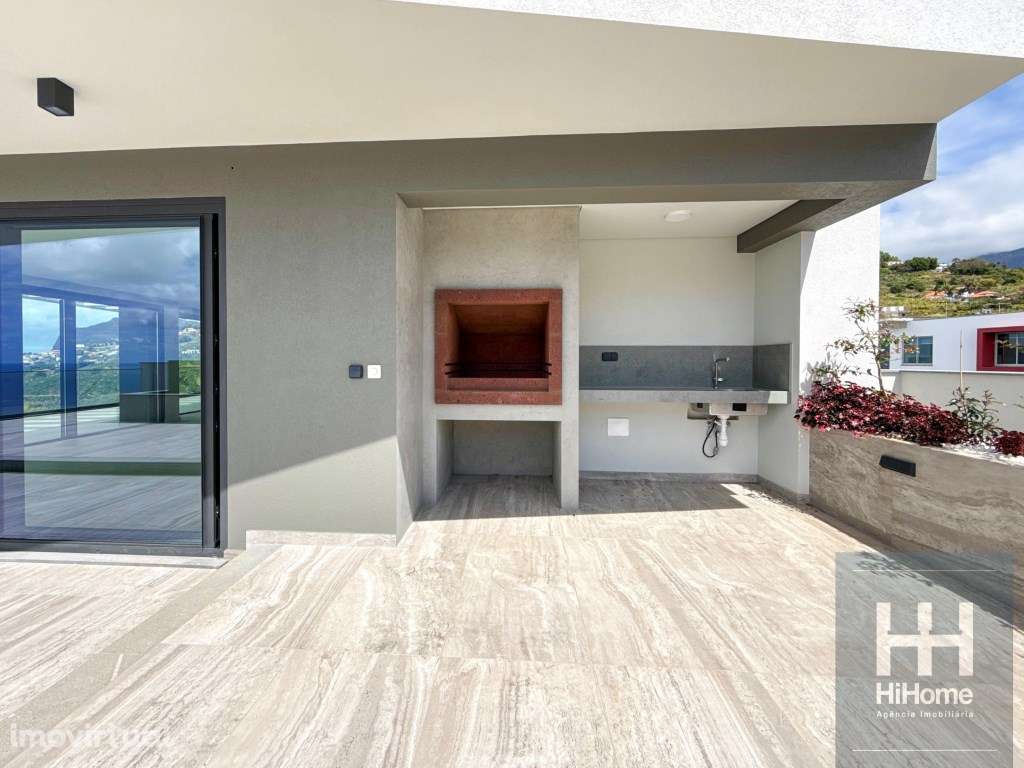 Penthouse T4 com piscina privativa no Amparo, Funchal - Grande imagem: 4/47