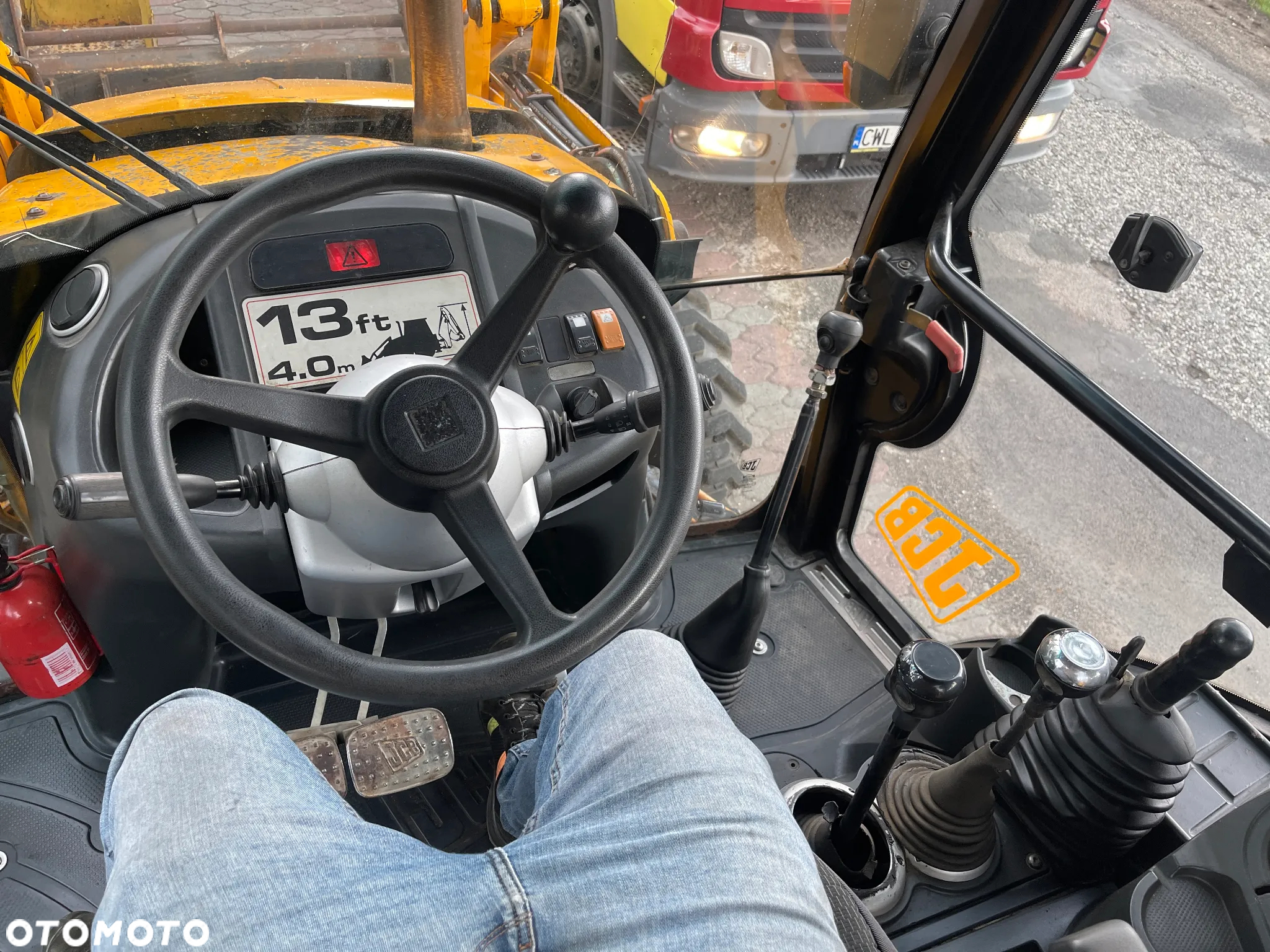 JCB Koparko Ładowarka Jcb 3CX SITEMASTER Koparka Krokodyl Widły Teleskop Napęd 4x4 BRUTTO ! - 9