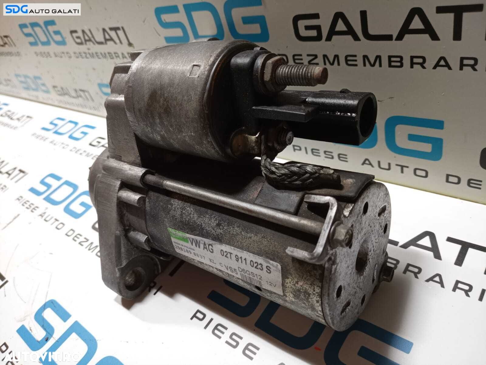 Electromotor cu 10 Dinti Skoda Roomster 1.6 BTS CFNA 2006 - 2015 Cod 02T911023S D6GS12 [B3618] - 3