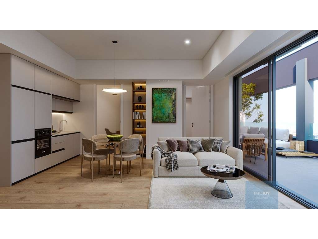 Apartamento T1 + 1 em Construção em Vila Nova de Gaia - Grande imagem: 4/22