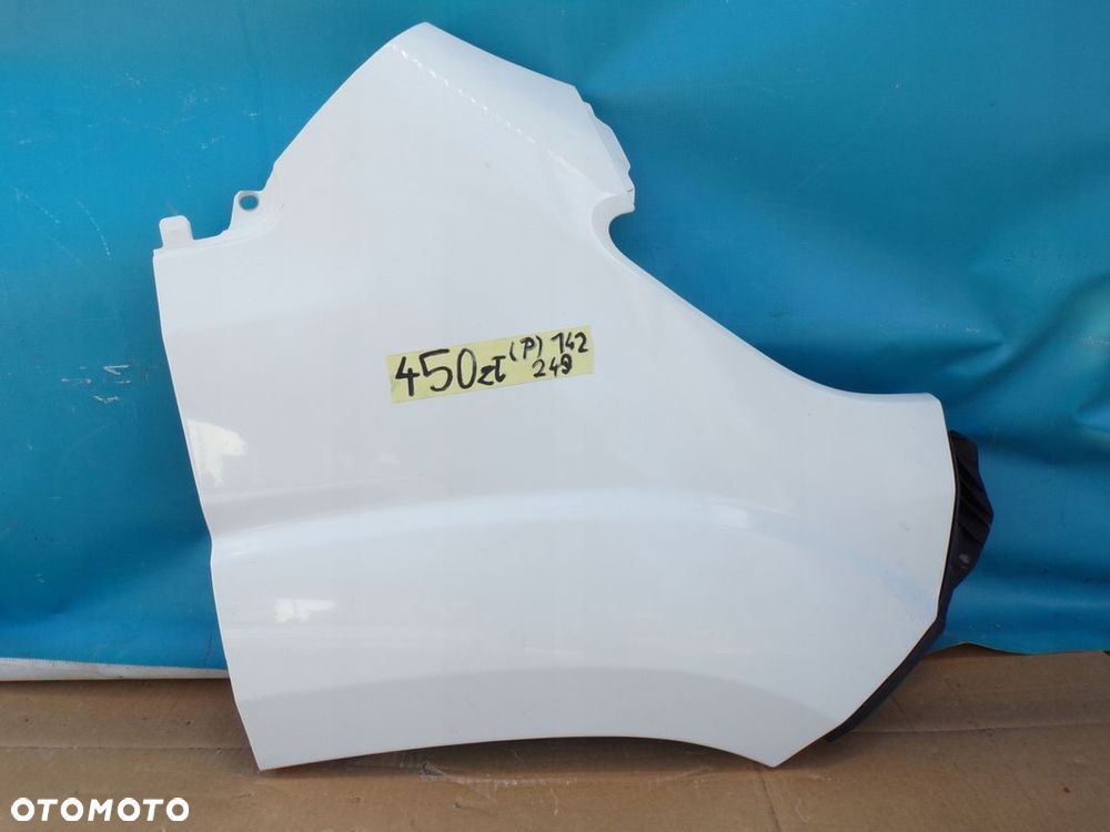 DUCATO BOXER JUMPER 14- błotnik przedni przód PRAWY BIAŁY - 1