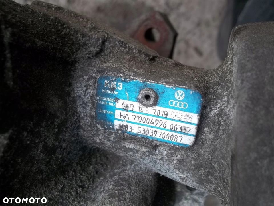 VW AUDI 2.0 TFSI TURBosprężarka 06d145701b - 2