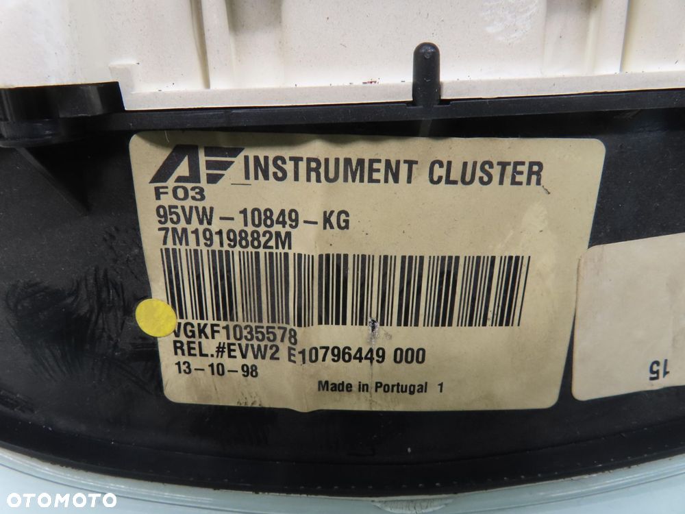 LICZNIK FORD GALAXY I 2.3 7M1919882M 95VW10849KG - 5