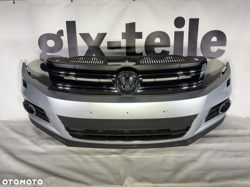 Vw Tiguan I 5N Lift Zderzak Przód Przedni 11-15 LA7W Sprysk. 5N0807221K - 1